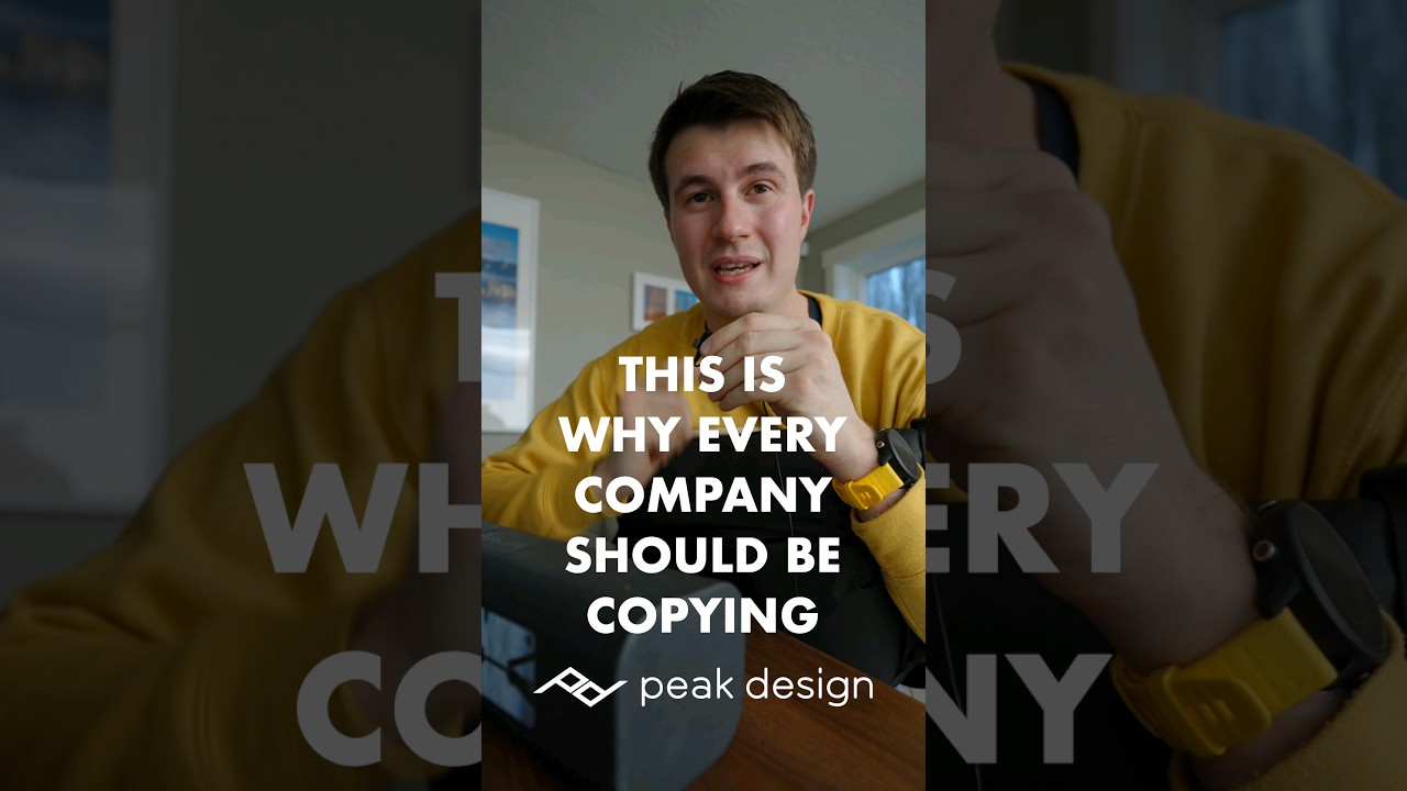 Every company should copy #PeakDesign #shorts