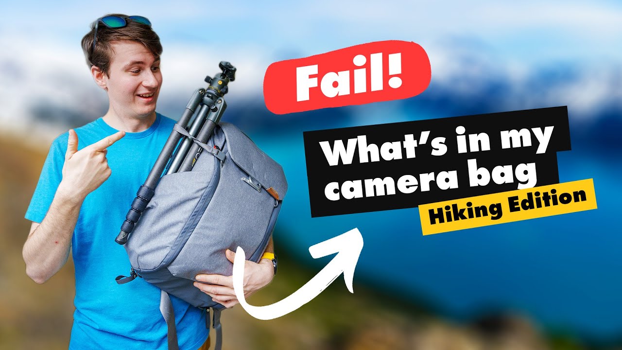 What’s in my camera bag – Hiking Edition! // While hiking Garibaldi